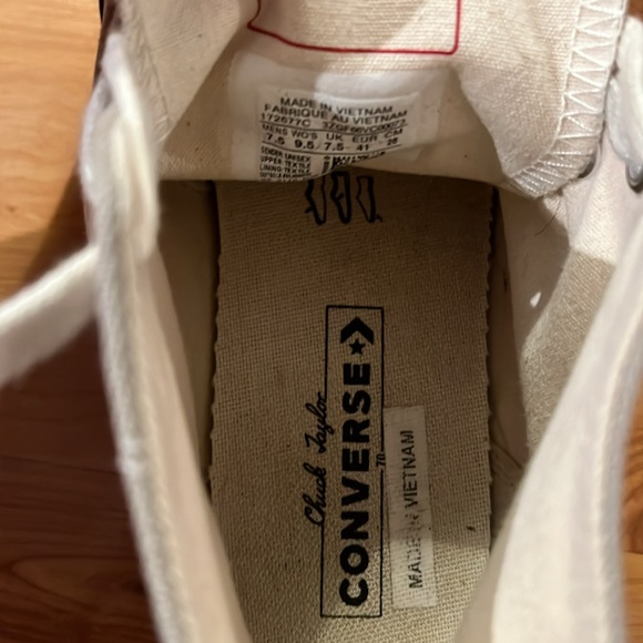 Converse Chuck Taylor 70’s Men’s 7.5/Women’s 9.5 Papyrus Tan Color - Picture 5 of 9